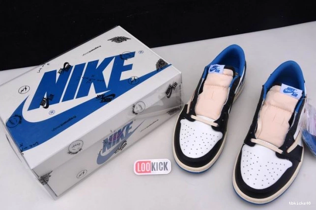 Reps TBkick x Jordan Retro Design Fragment Low 1 DM7866-140 x Travis Scott Air 0822